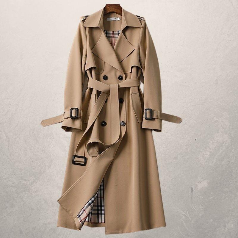 Camille -  Trench-Coat Élégance Automnale